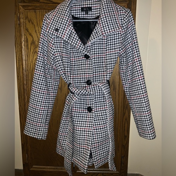 Houndstooth Coat from BCX, size M - Picture 2 of 5